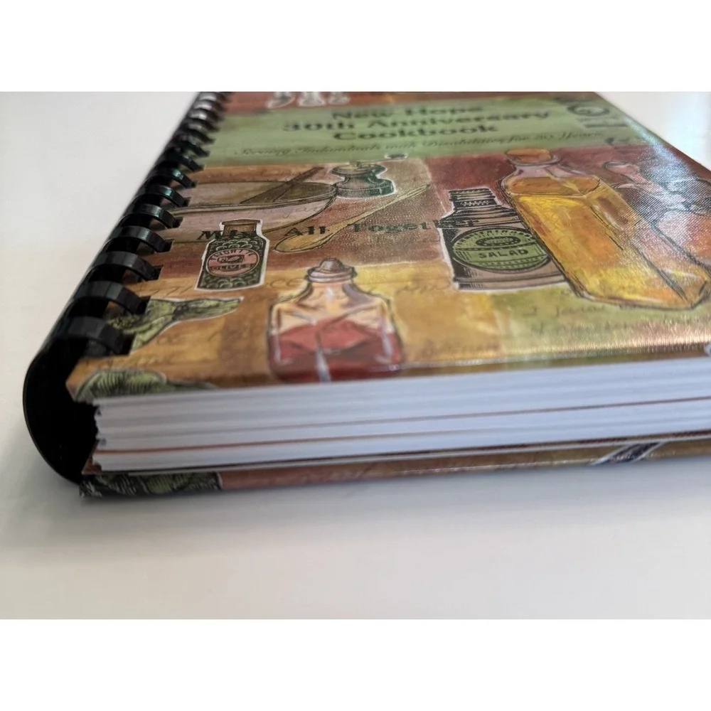 New Hope 20th Anniversary Cookbook Carroll Iowa Binder Recipes 2007